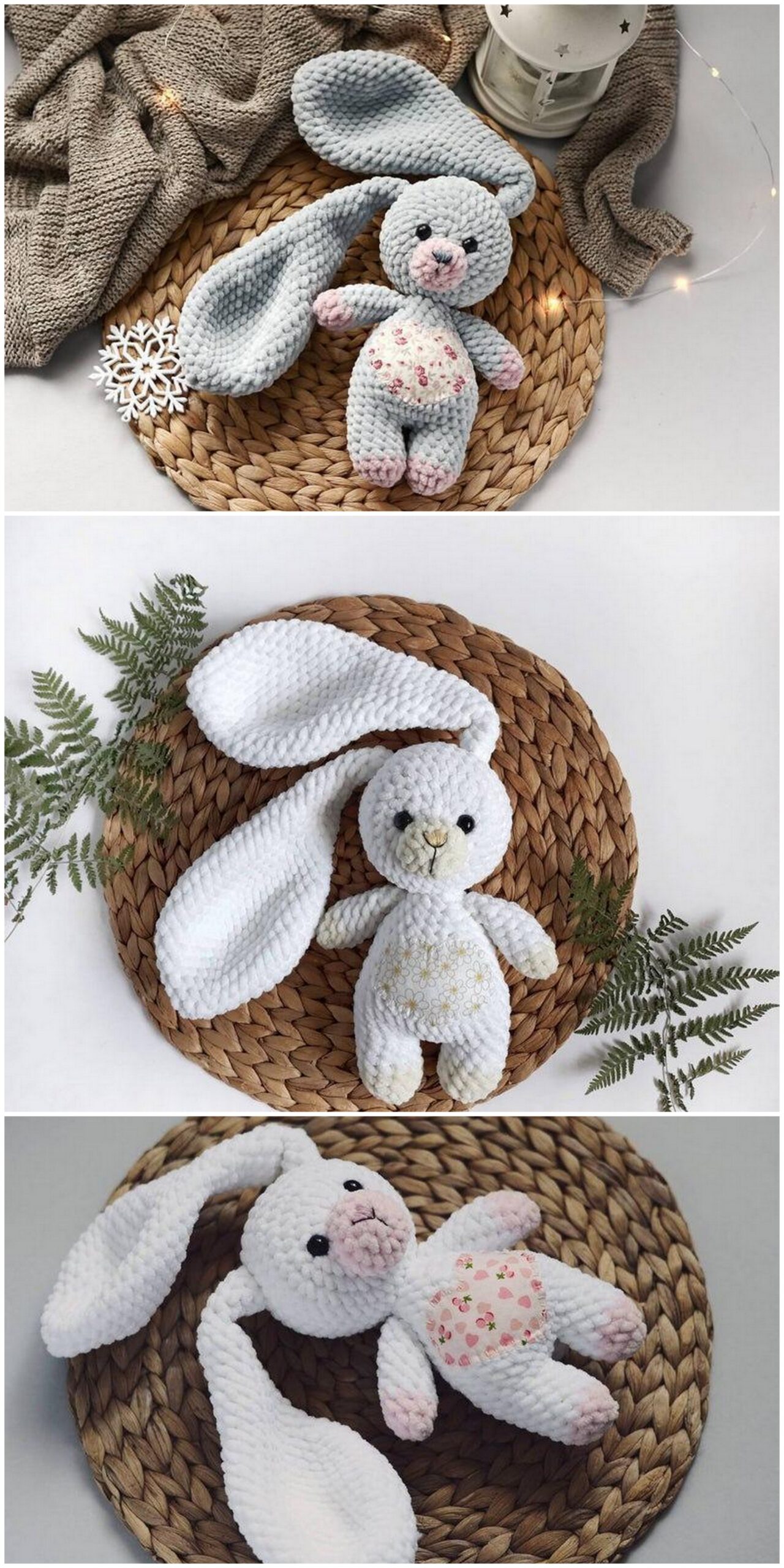 Soft Bunny Amigurumi Free Pattern ⋆ AMIGURUMI DAILY
