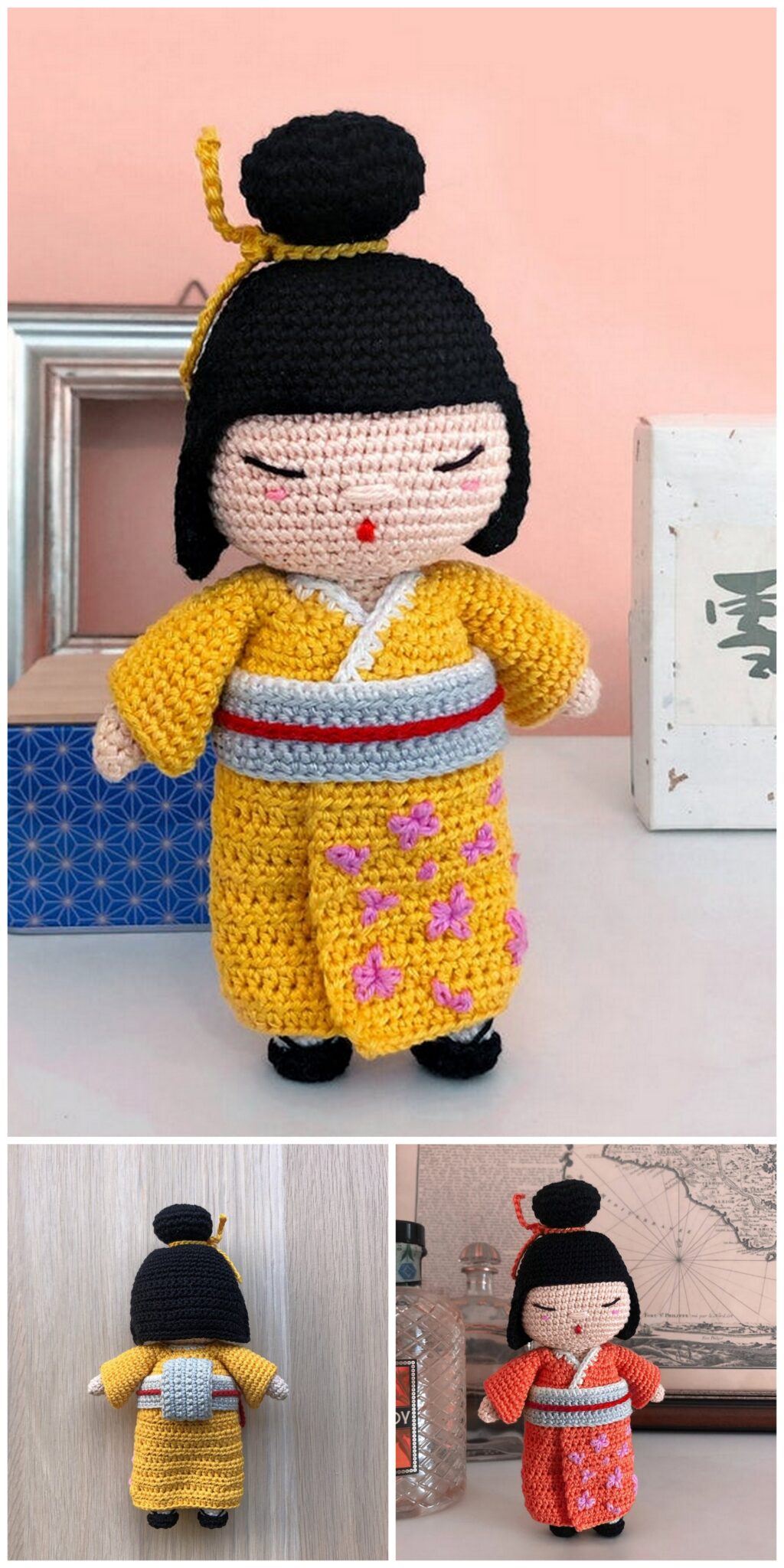 Amigurumi Japanese Girl Free Pattern ⋆ AMIGURUMI DAILY